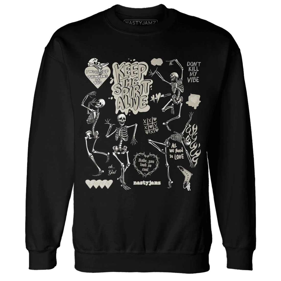 Gratitude-11s-NastyJamz-Sweatshirt-Match-Keep-The-Spirit-Alive