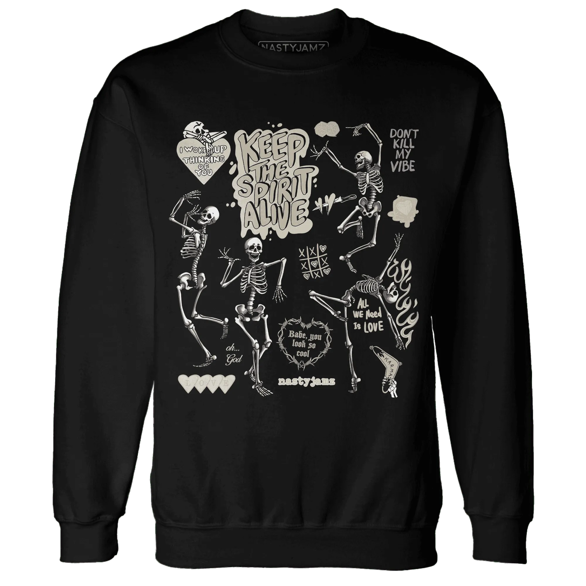 Gratitude-11s-NastyJamz-Sweatshirt-Match-Keep-The-Spirit-Alive