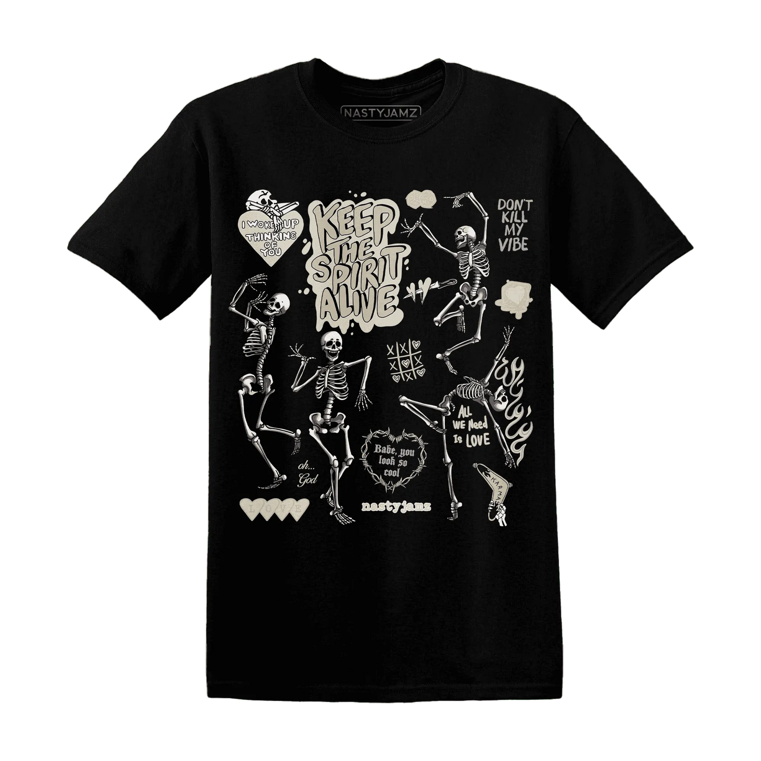 Gratitude-11s-NastyJamz-T-Shirt-Match-Keep-The-Spirit-Alive