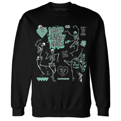 Green-Glow-3s-NastyJamz-Sweatshirt-Match-Keep-The-Spirit-Alive