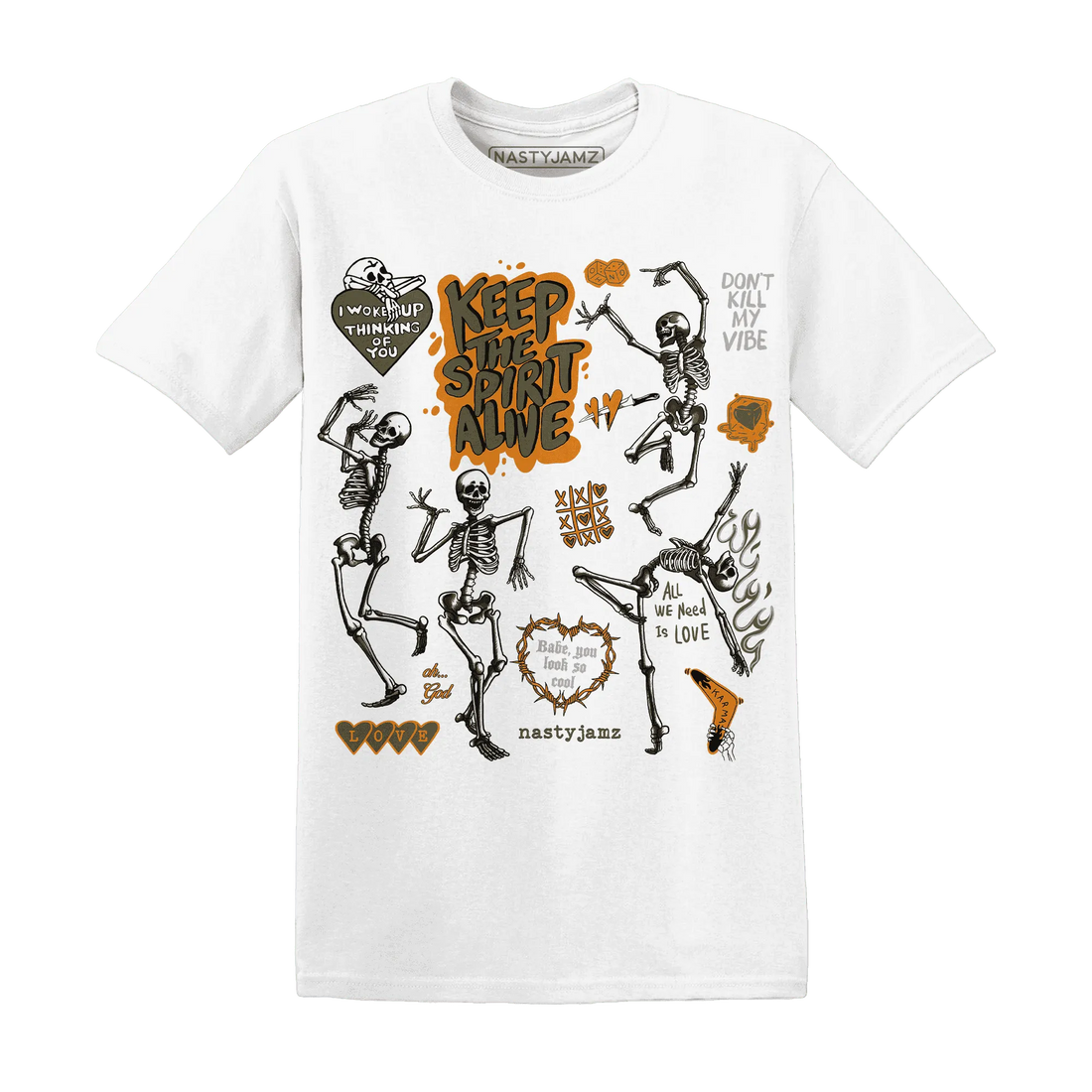 Olive-5s-NastyJamz-T-Shirt-Match-Keep-The-Spirit-Alive