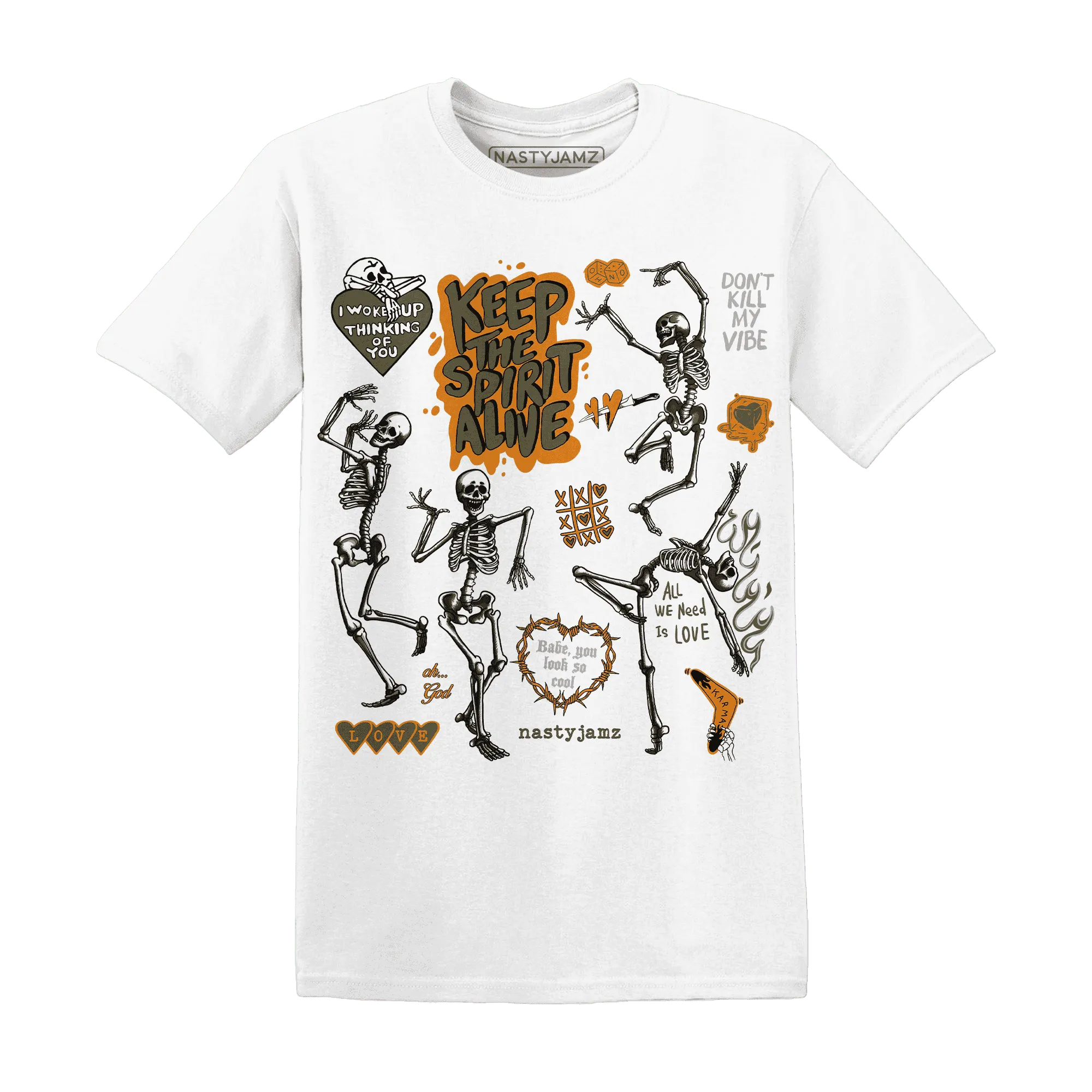 Olive-5s-NastyJamz-T-Shirt-Match-Keep-The-Spirit-Alive