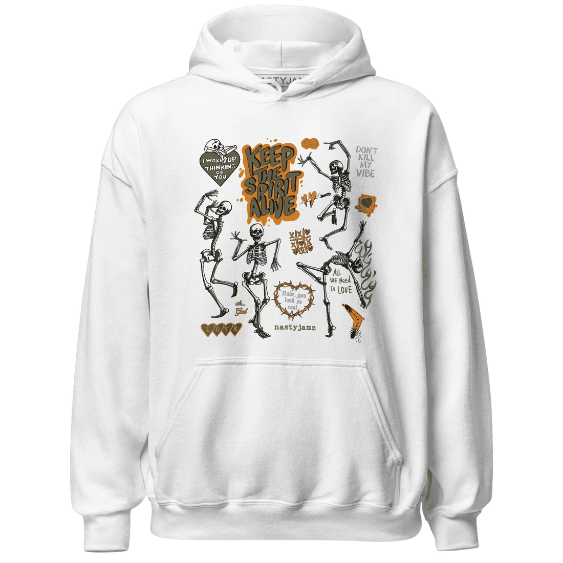 Olive-5s-NastyJamz-Hoodie-Match-Keep-The-Spirit-Alive