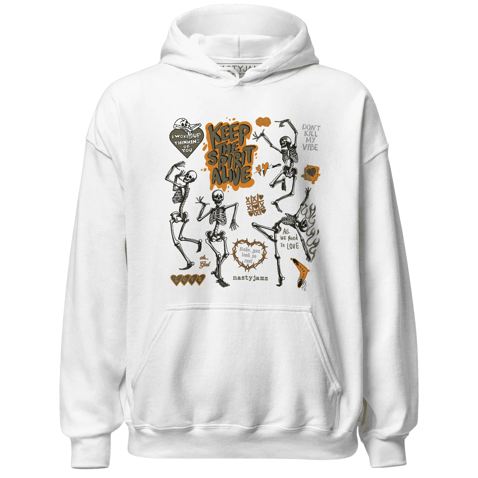 Olive-5s-NastyJamz-Hoodie-Match-Keep-The-Spirit-Alive