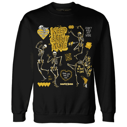 Yellow-Ochre-6s-NastyJamz-Sweatshirt-Match-Keep-The-Spirit-Alive