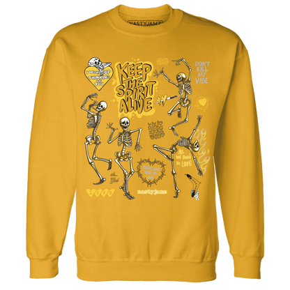 Yellow-Ochre-6s-NastyJamz-Sweatshirt-Match-Keep-The-Spirit-Alive