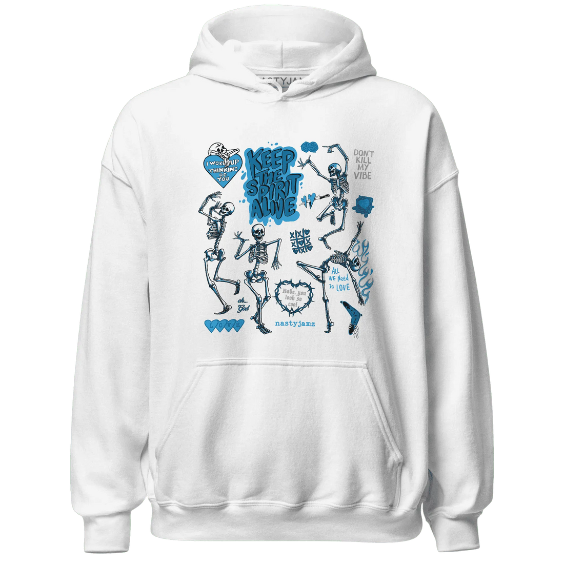 Powder-Blue-9s-NastyJamz-Hoodie-Match-Keep-The-Spirit-Alive