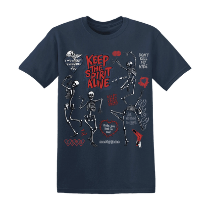 VaporMax-Air-Plus-Midnight-Navy-Gold-Black-NastyJamz-T-Shirt-Match-Keep-The-Spirit-Alive