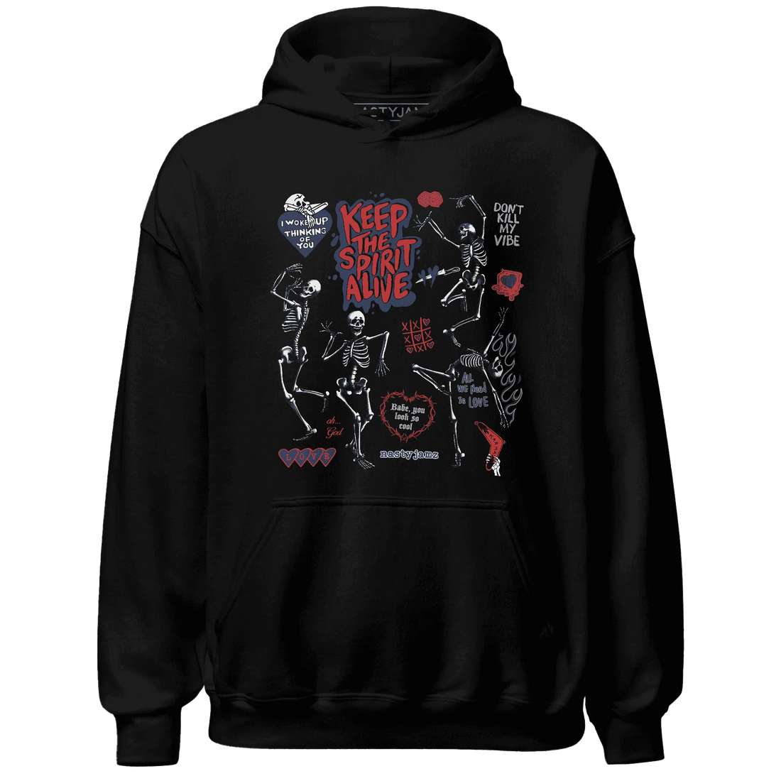 VaporMax-Air-Plus-Midnight-Navy-Gold-Black-NastyJamz-Hoodie-Match-Keep-The-Spirit-Alive