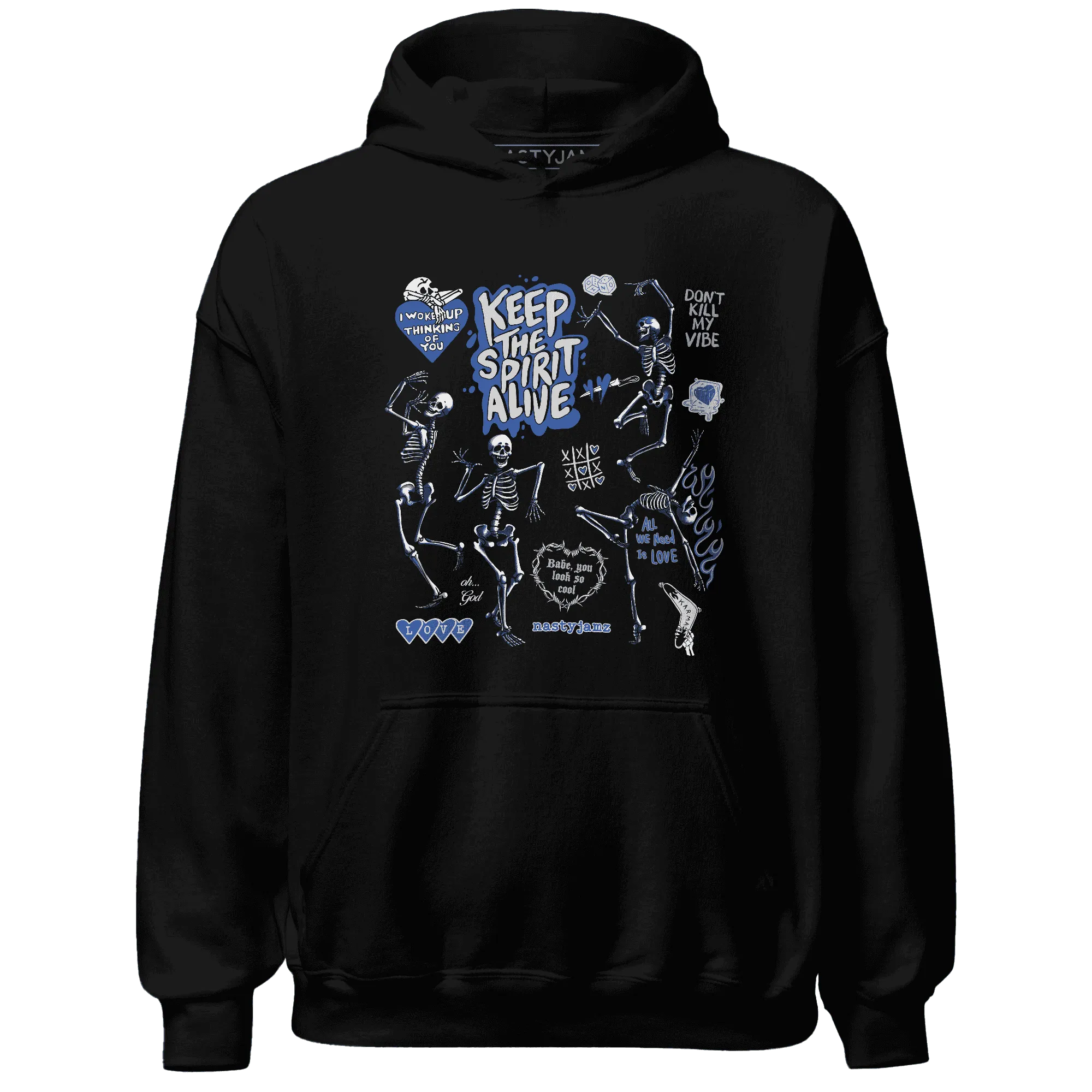 VaporMax-Game-Royal-Blue-NastyJamz-Hoodie-Match-Keep-The-Spirit-Alive