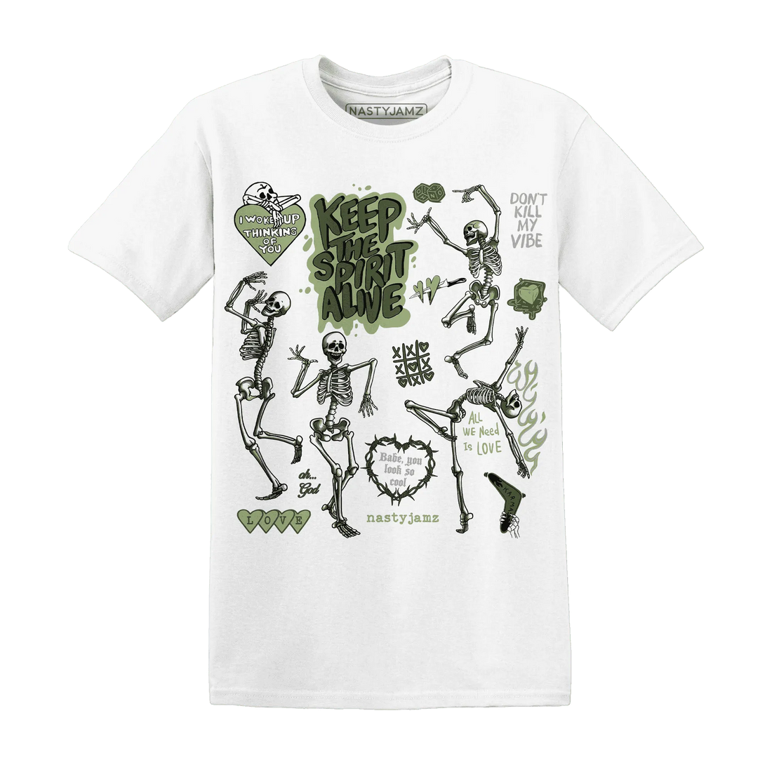 VaporMax-Plus-Alligator-NastyJamz-T-Shirt-Match-Keep-The-Spirit-Alive