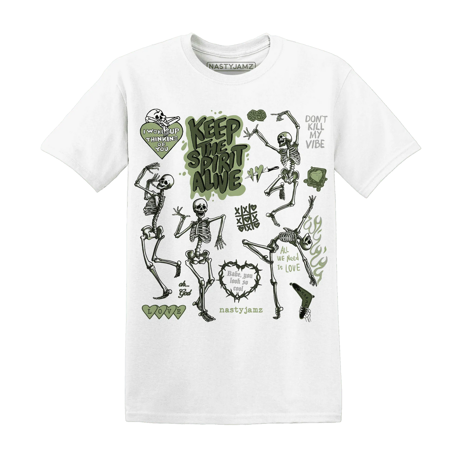 VaporMax-Plus-Alligator-NastyJamz-T-Shirt-Match-Keep-The-Spirit-Alive