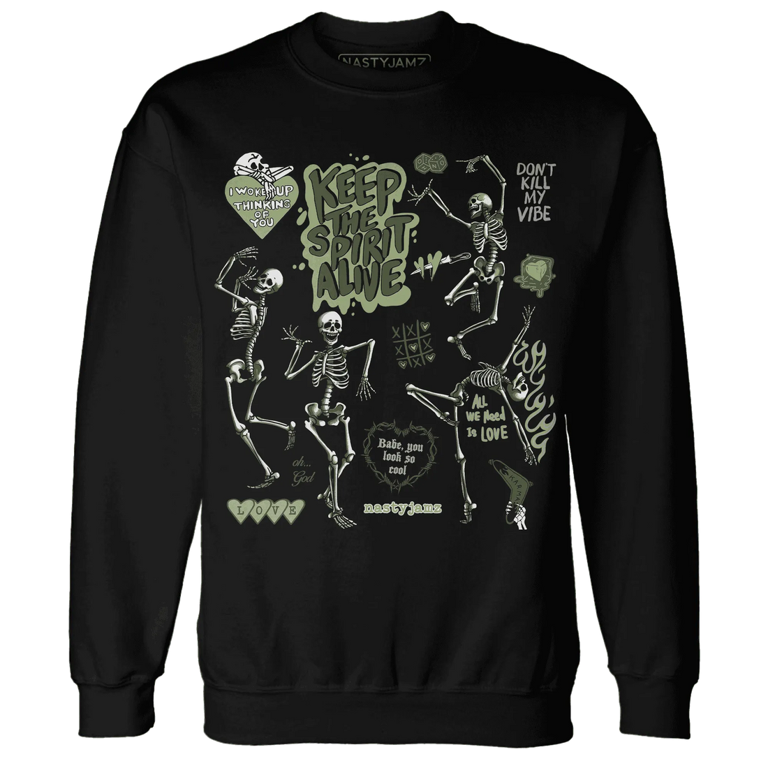 VaporMax-Plus-Alligator-NastyJamz-Sweatshirt-Match-Keep-The-Spirit-Alive