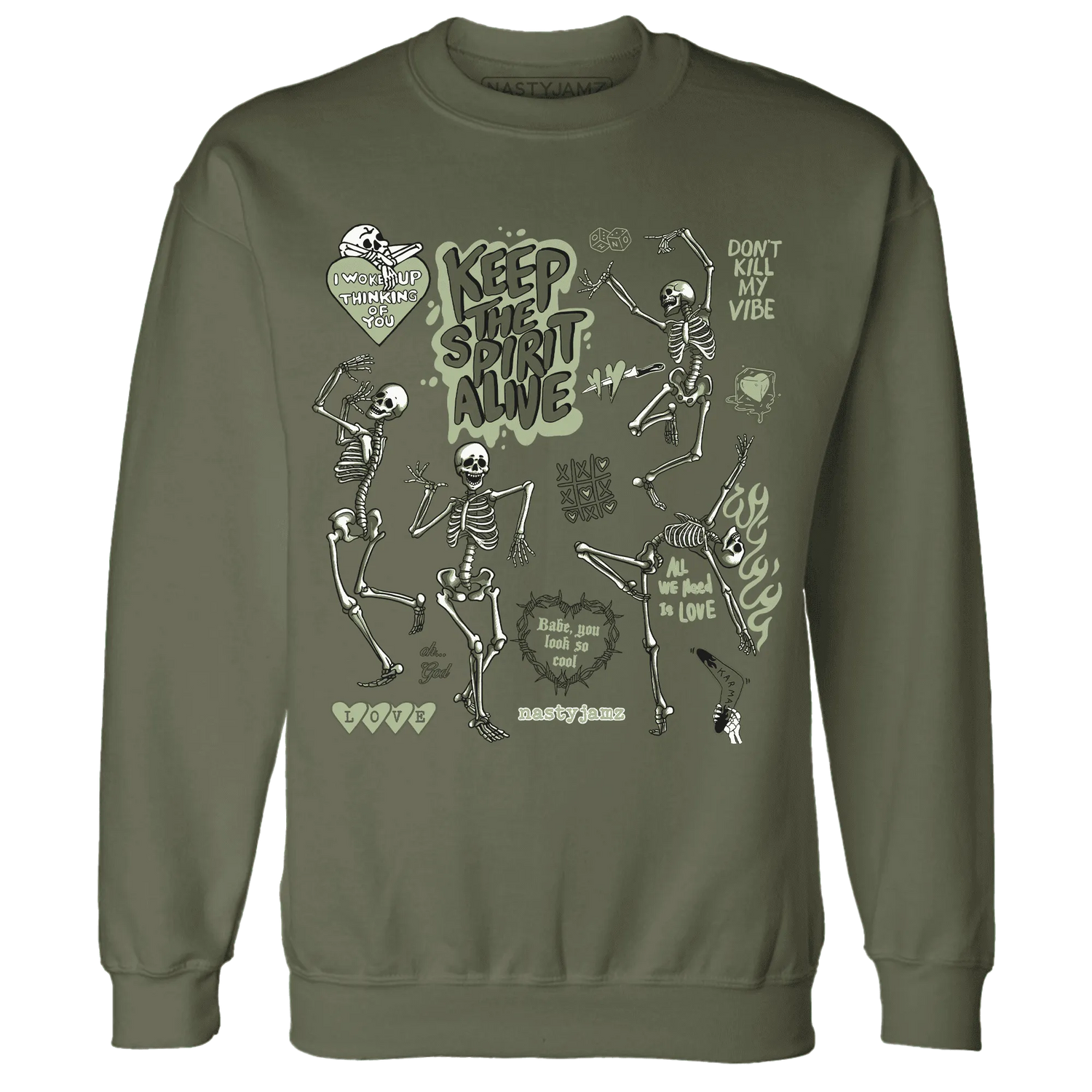 VaporMax-Plus-Alligator-Sweatshirt-Match-Keep-The-Spirit-Alive