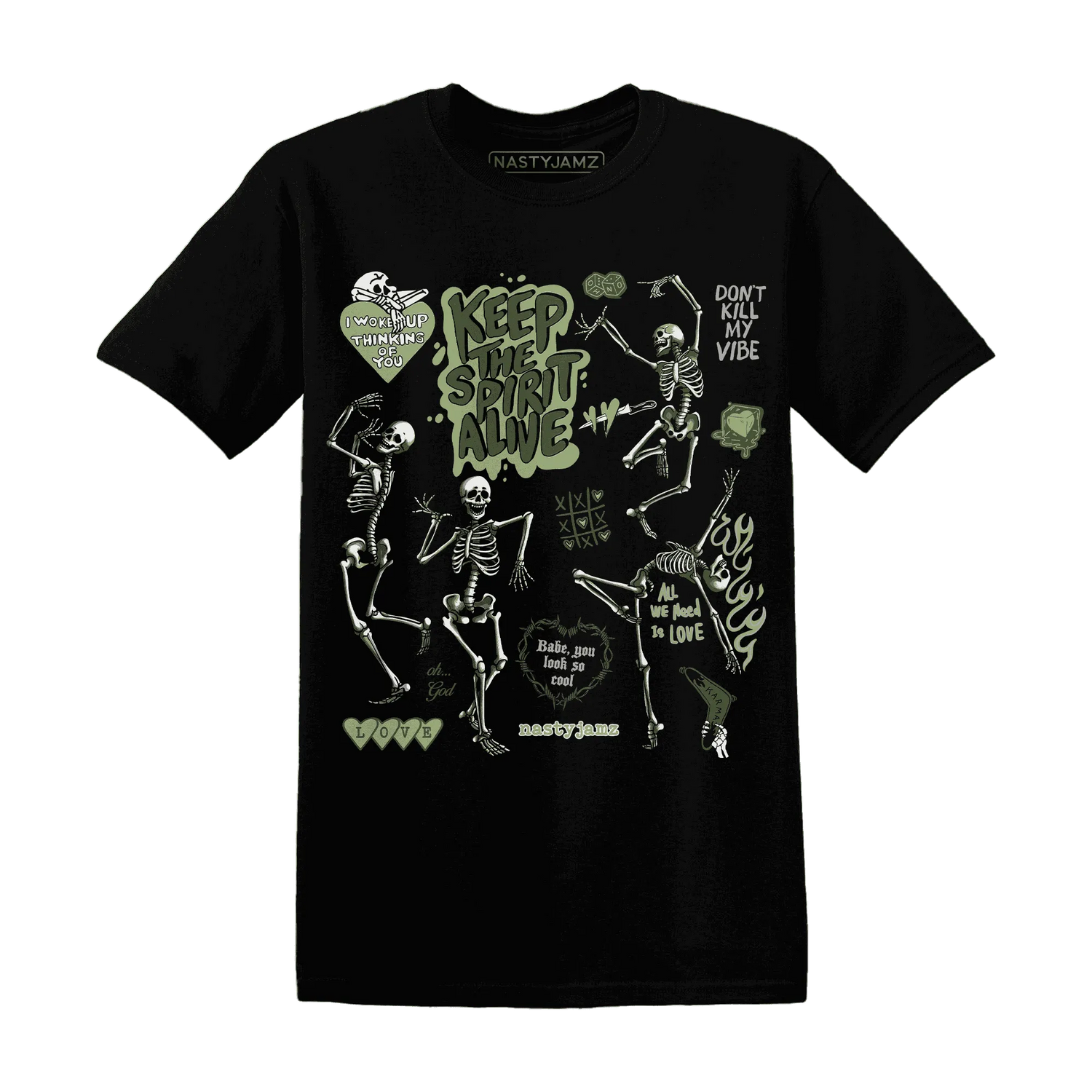 VaporMax-Plus-Alligator-T-Shirt-Match-Keep-The-Spirit-Alive