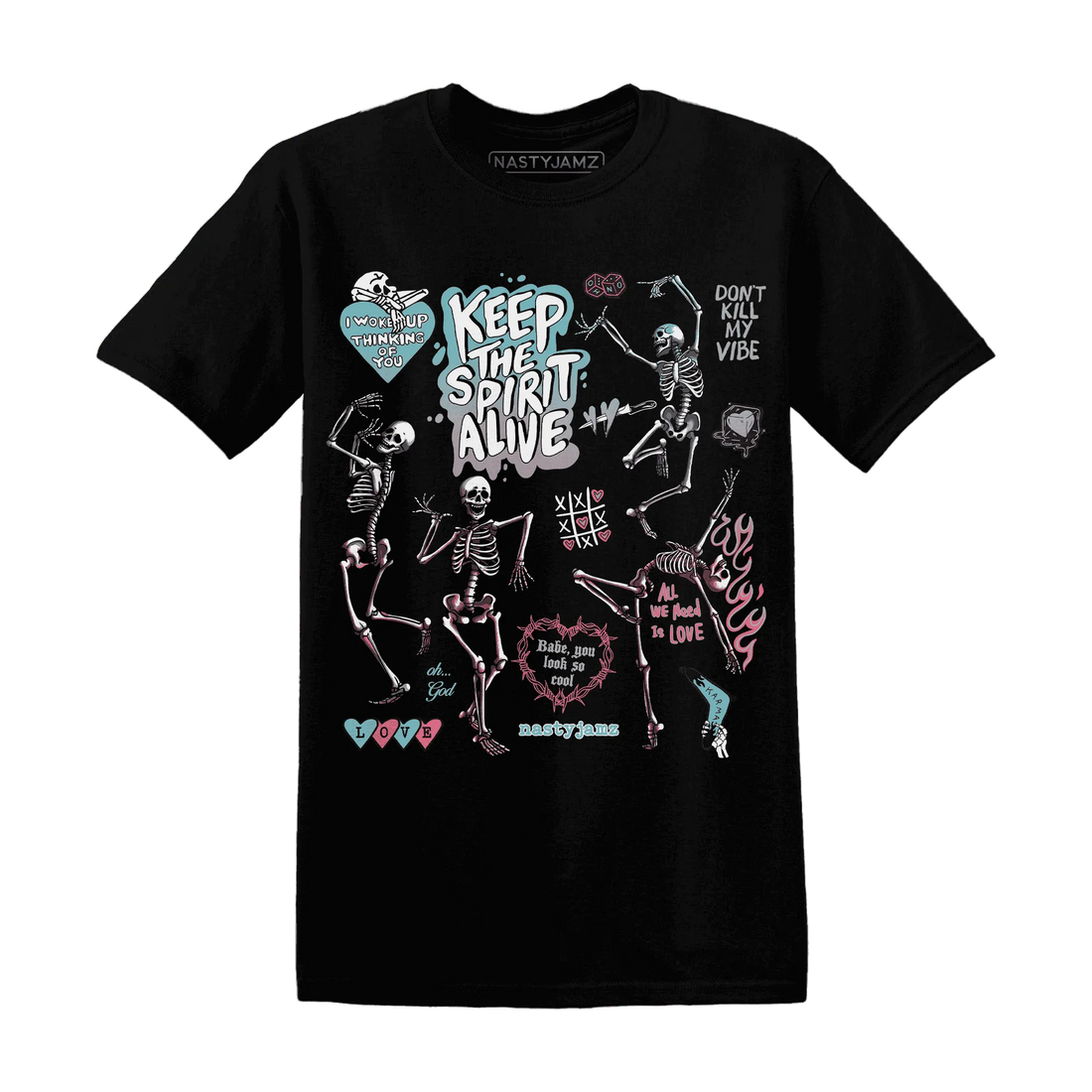 VaporMax-Plus-South-Beach-T-Shirt-Match-Keep-The-Spirit-Alive
