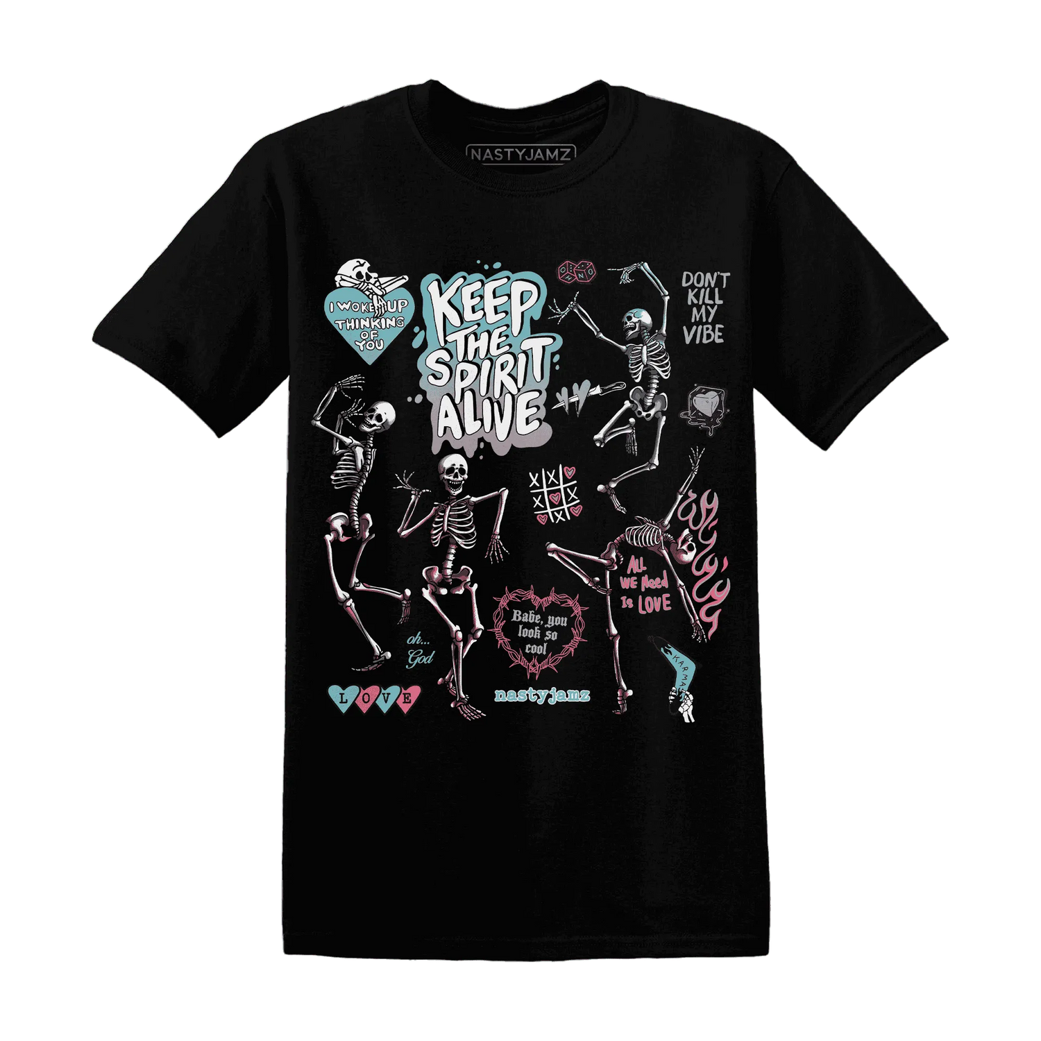 VaporMax-Plus-South-Beach-T-Shirt-Match-Keep-The-Spirit-Alive