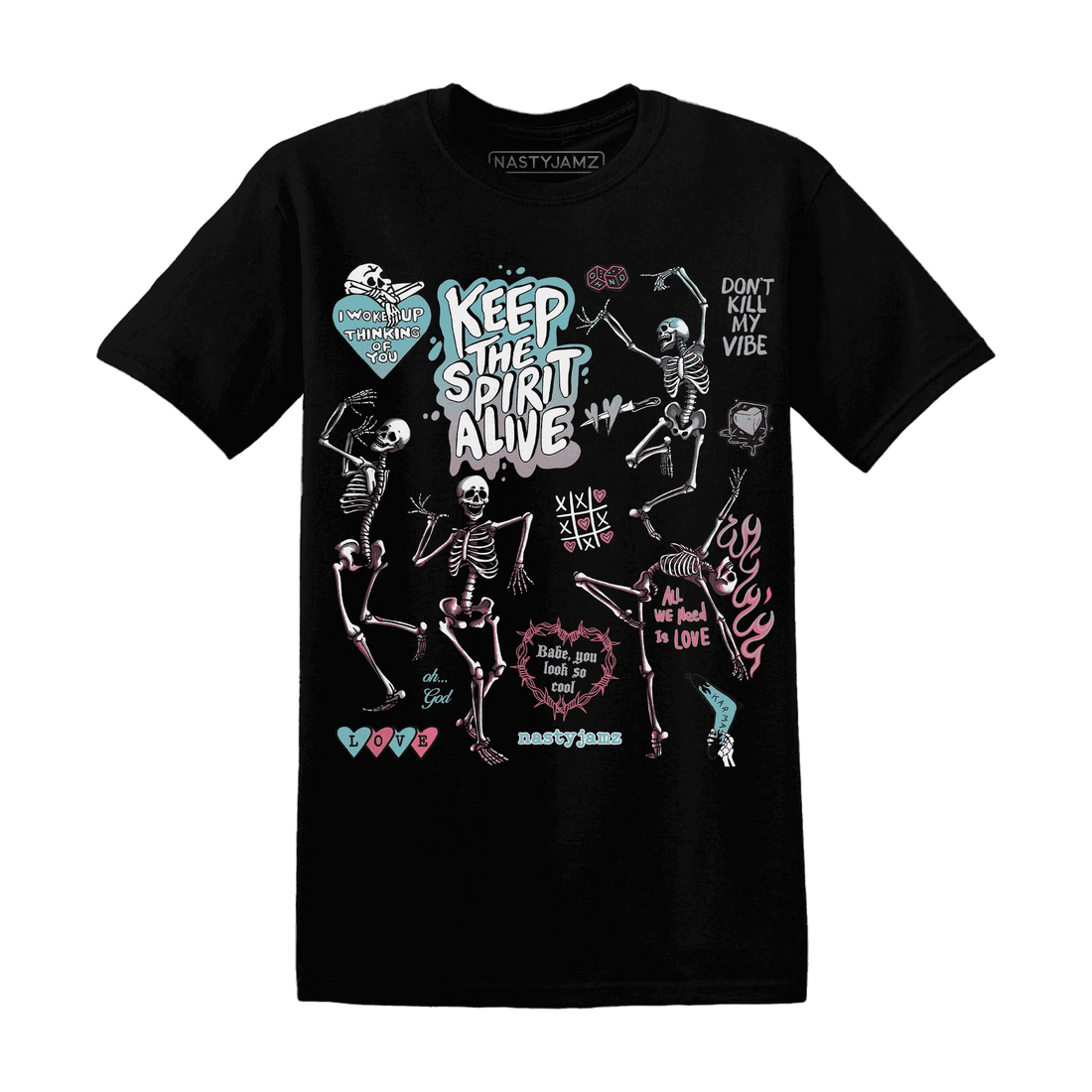 VaporMax-Plus-South-Beach-NastyJamz-T-Shirt-Match-Keep-The-Spirit-Alive
