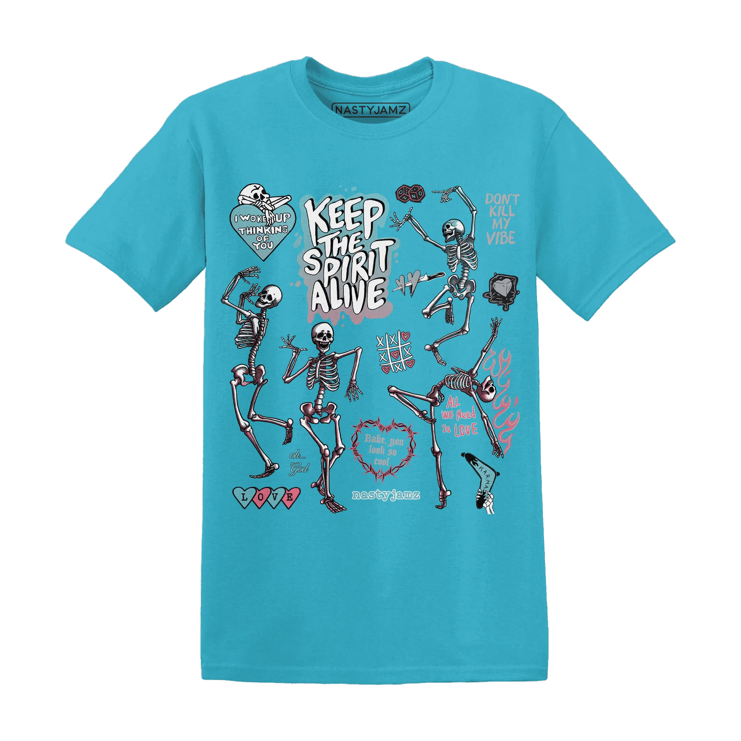 VaporMax-Plus-South-Beach-T-Shirt-Match-Keep-The-Spirit-Alive