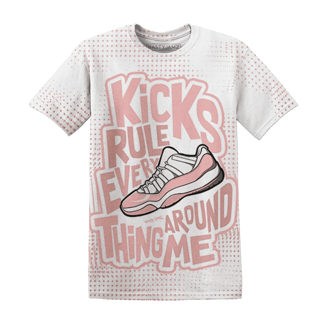 Low-Legend-Pink-11s-T-Shirt-Match-Kicks-Rule