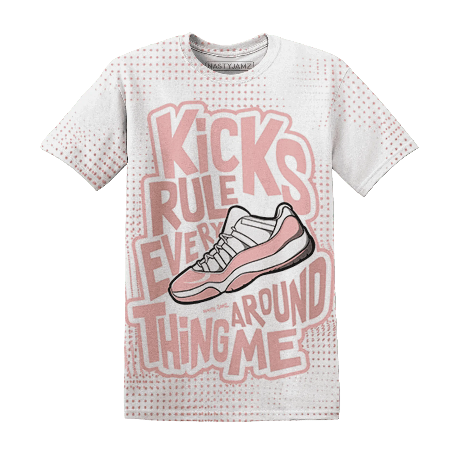 Low-Legend-Pink-11s-T-Shirt-Match-Kicks-Rule