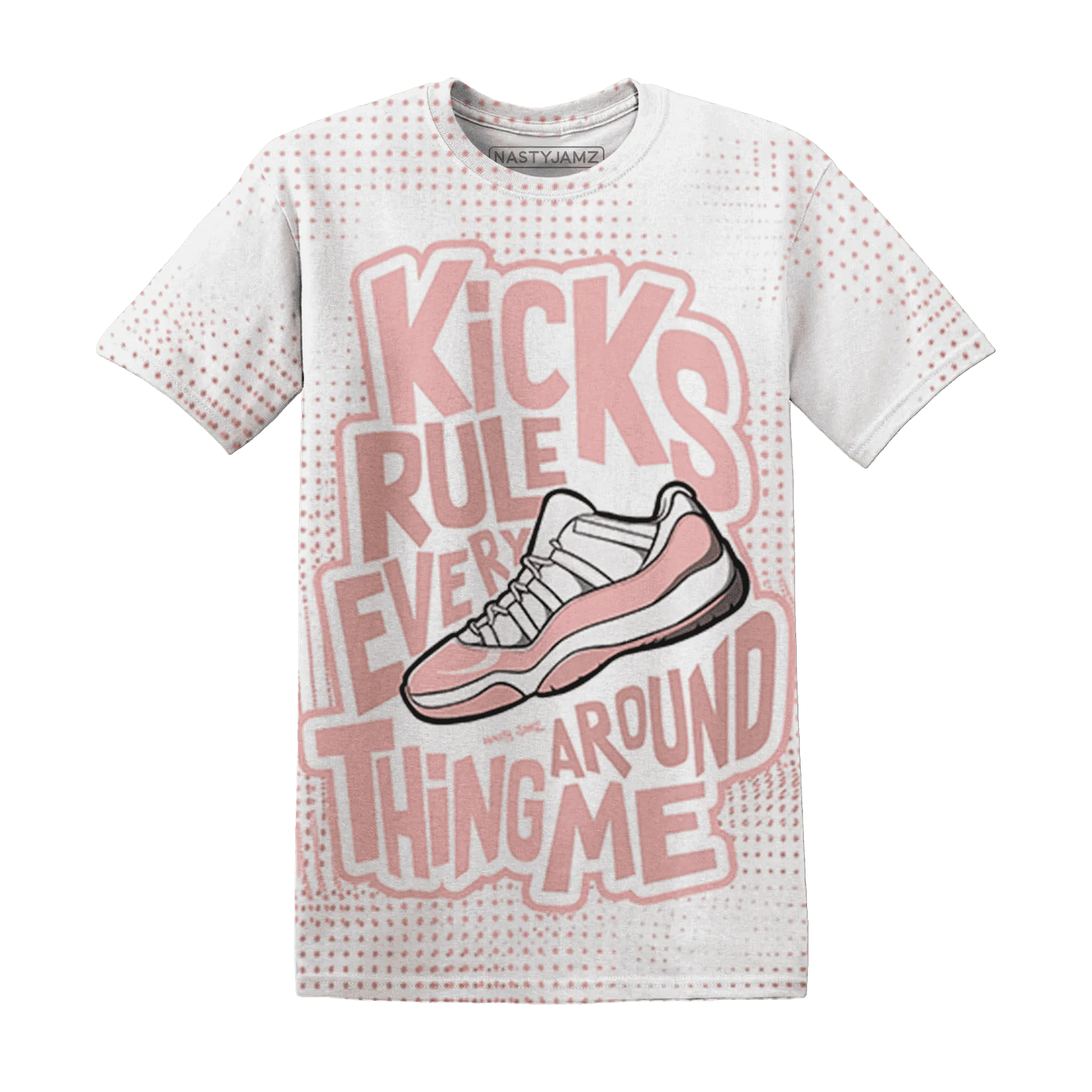 Low-Legend-Pink-11s-T-Shirt-Match-Kicks-Rule