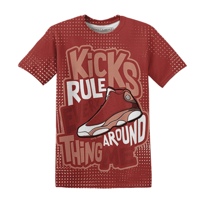 Dune-Red-13s-T-Shirt-Match-Kicks-Rule