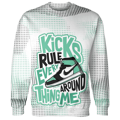 High-OG-Green-Glow-1s-Sweatshirt-Match-Kicks-Rule