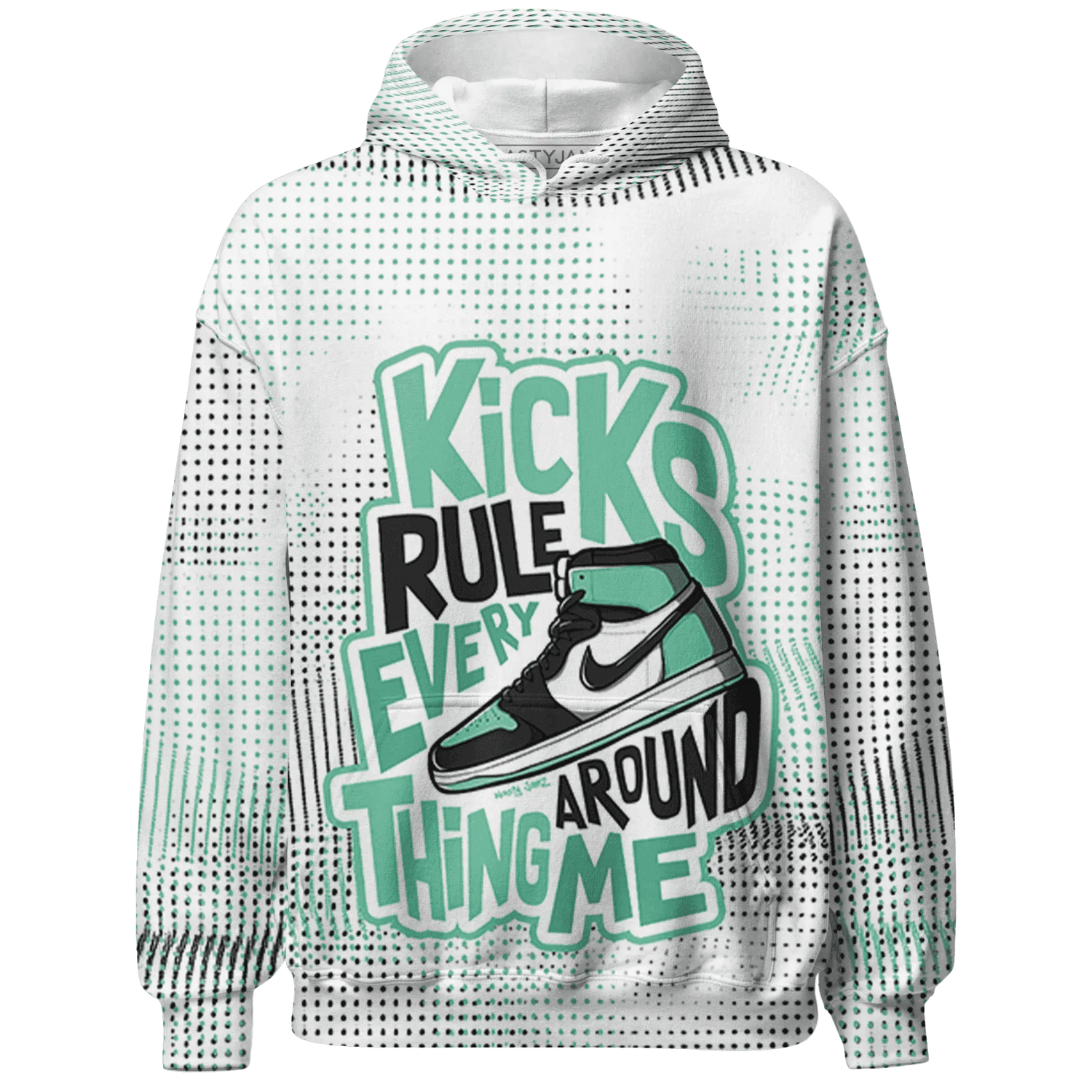 High-OG-Green-Glow-1s-Hoodie-Match-Kicks-Rule