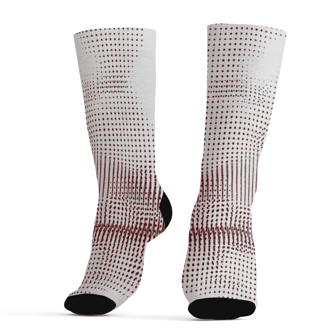 High-White-Team-Red-1s-Socks-Match-Kicks-Rule