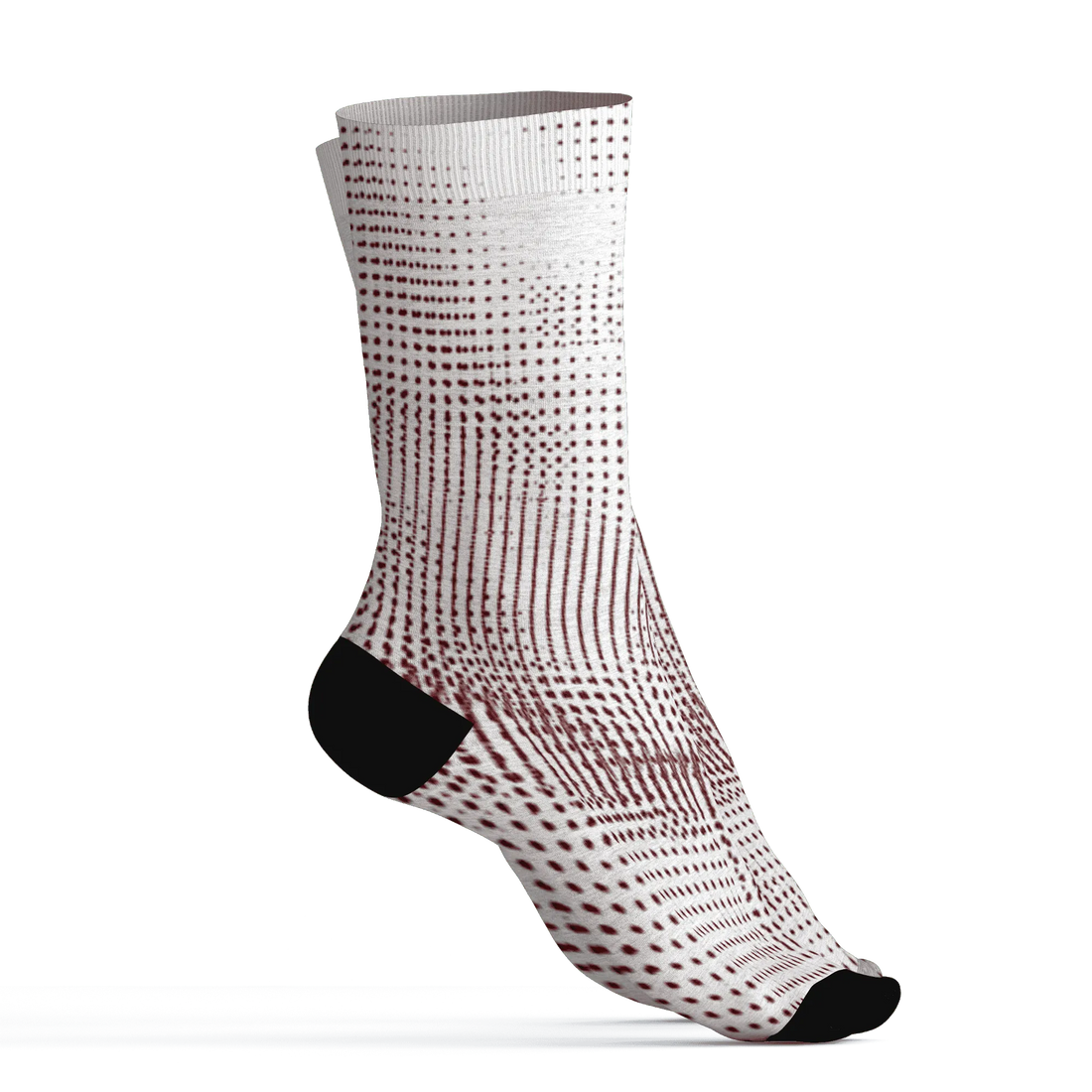 High-White-Team-Red-1s-Socks-Match-Kicks-Rule