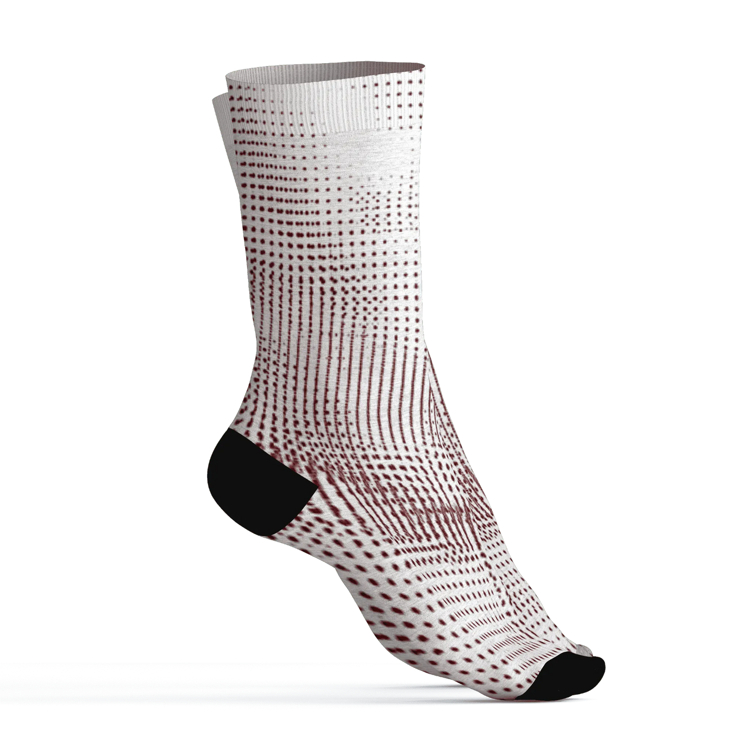 High-White-Team-Red-1s-Socks-Match-Kicks-Rule
