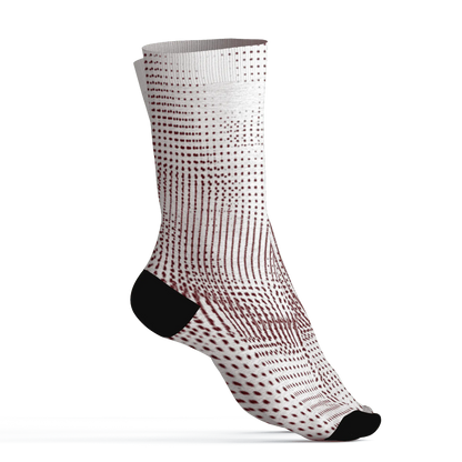 High-White-Team-Red-1s-Socks-Match-Kicks-Rule
