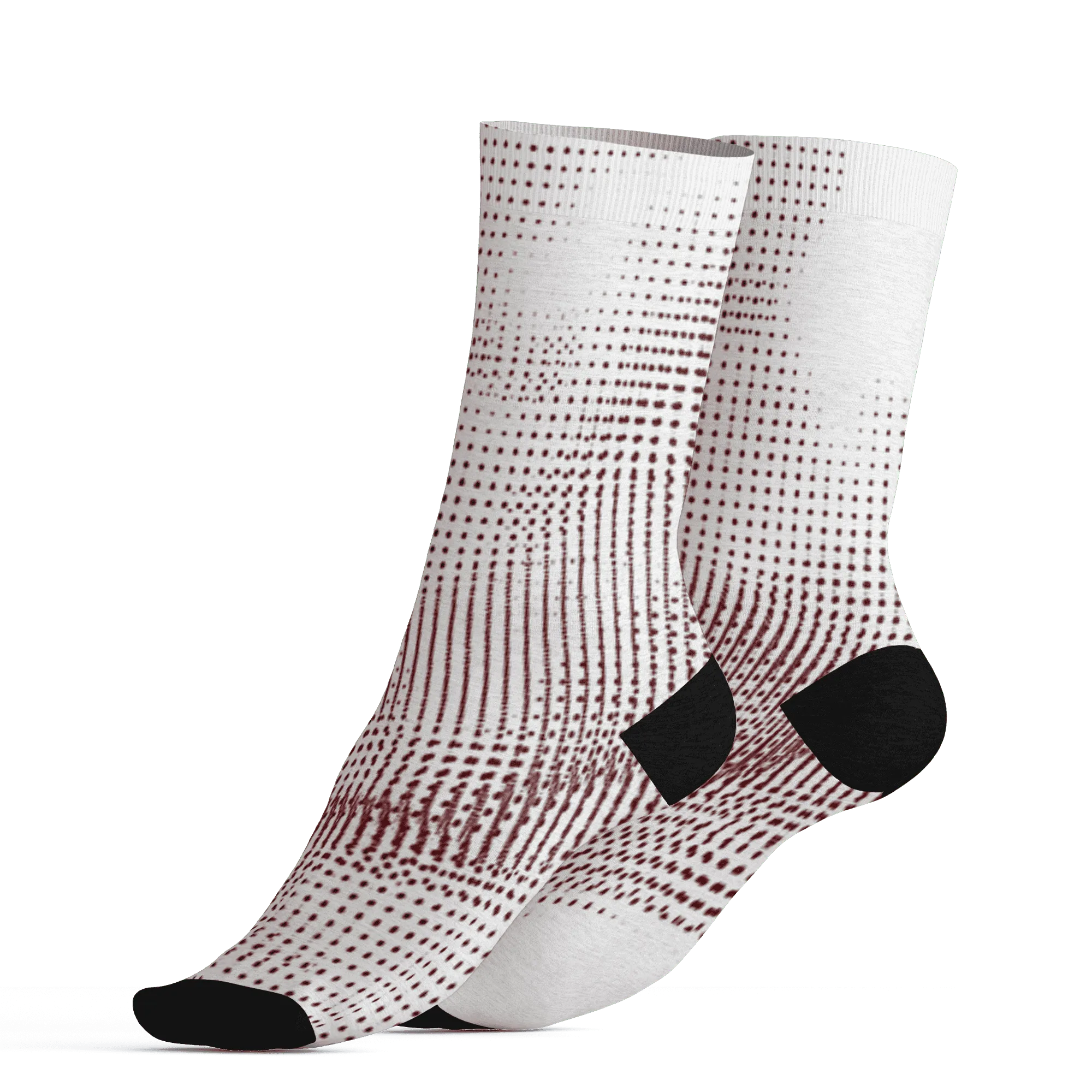 High-White-Team-Red-1s-Socks-Match-Kicks-Rule