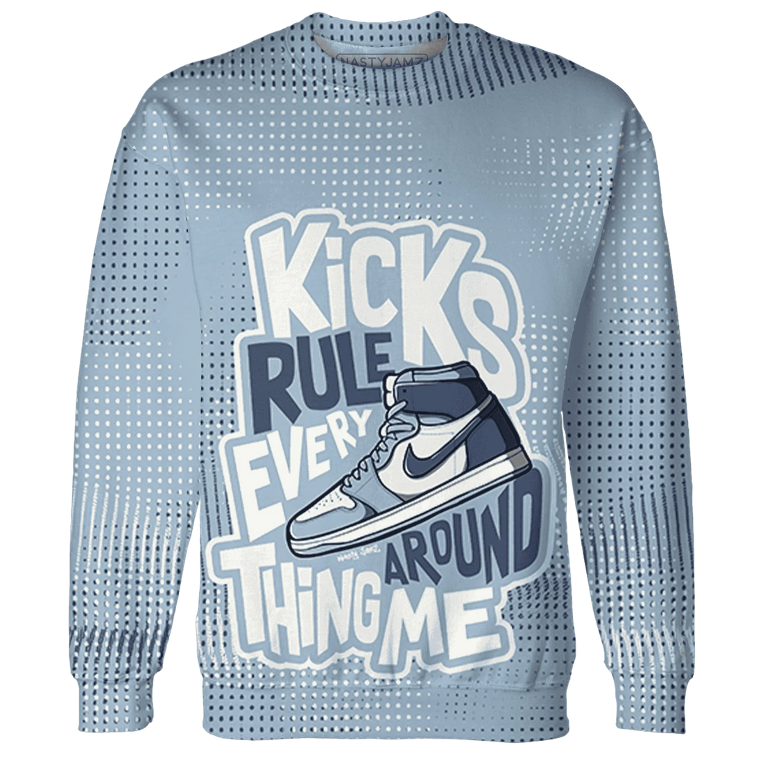 Mid-Diffused-Blue-Grey-1s-Sweatshirt-Match-Kicks-Rule