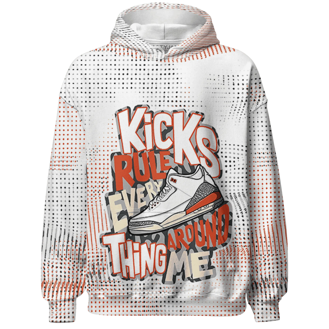 Georgia-Peach-3s-Hoodie-Match-Kicks-Rule