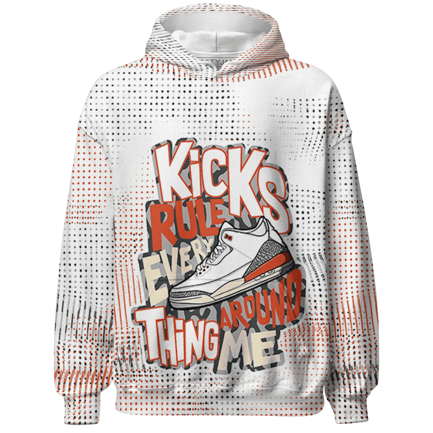 Georgia-Peach-3s-Hoodie-Match-Kicks-Rule