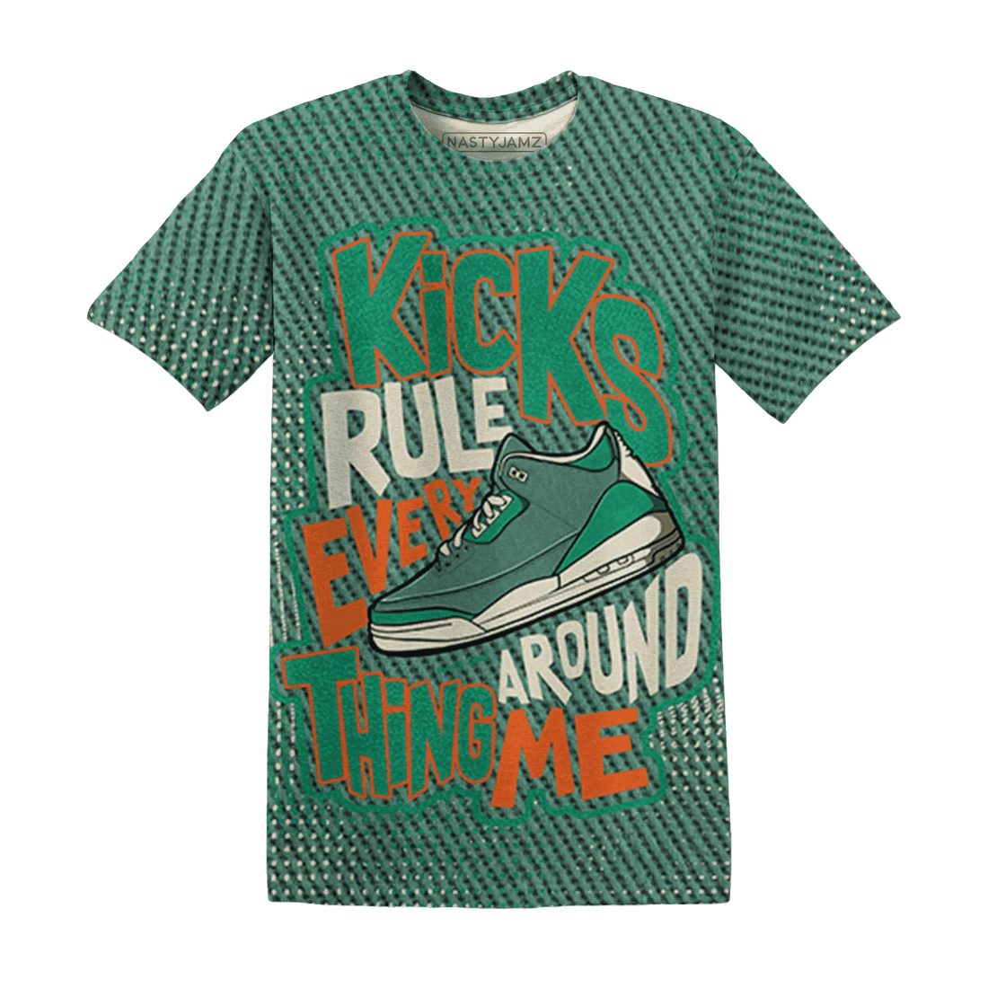 Nina-CN-Abney-3s-T-Shirt-Match-Kicks-Rule