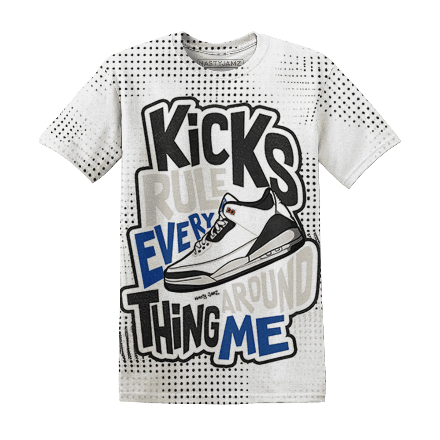 Quaiii-54-3s-T-Shirt-Match-Kicks-Rule