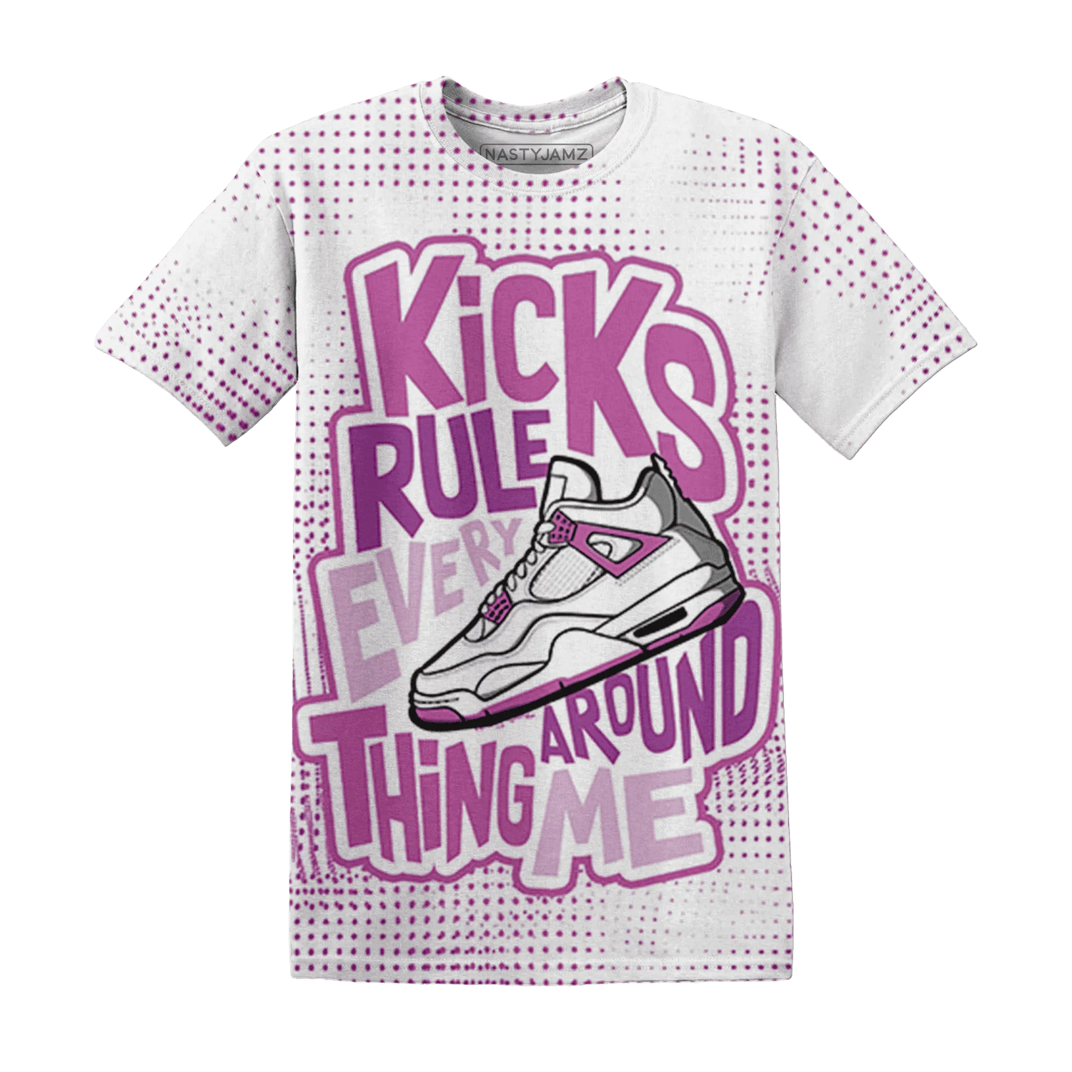 GS-Hyper-Violet-4s-T-Shirt-Match-Kicks-Rule