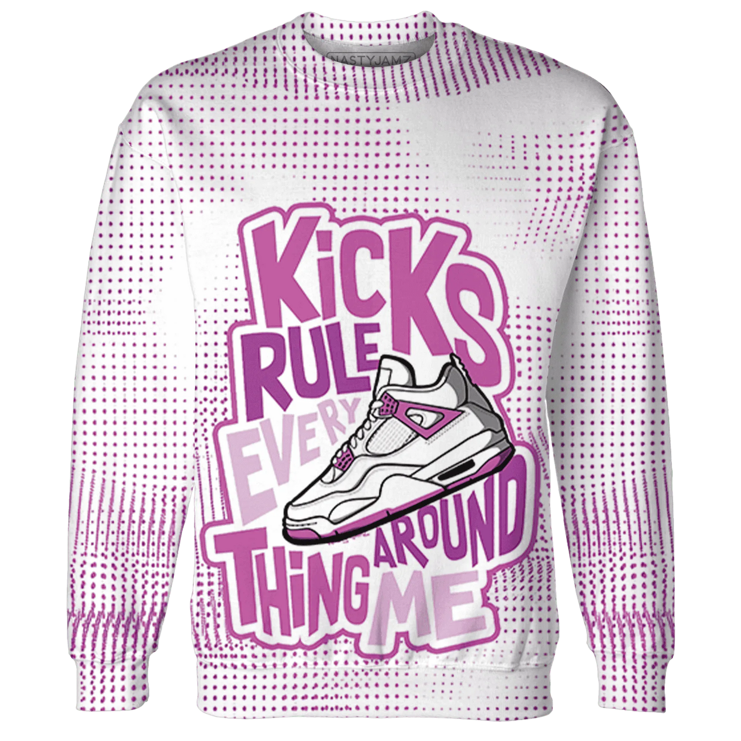 GS-Hyper-Violet-4s-Sweatshirt-Match-Kicks-Rule