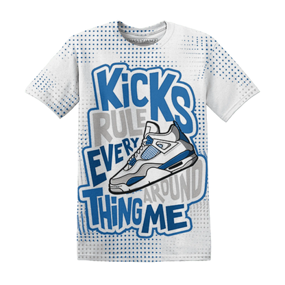 Industrial-Blue-4s-T-Shirt-Match-Kicks-Rule