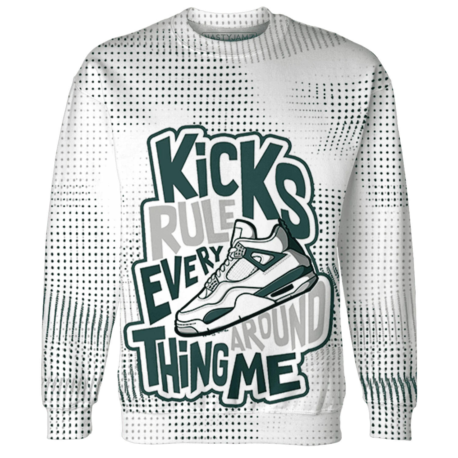 Oxidized-Green-4s-Sweatshirt-Match-Kicks-Rule