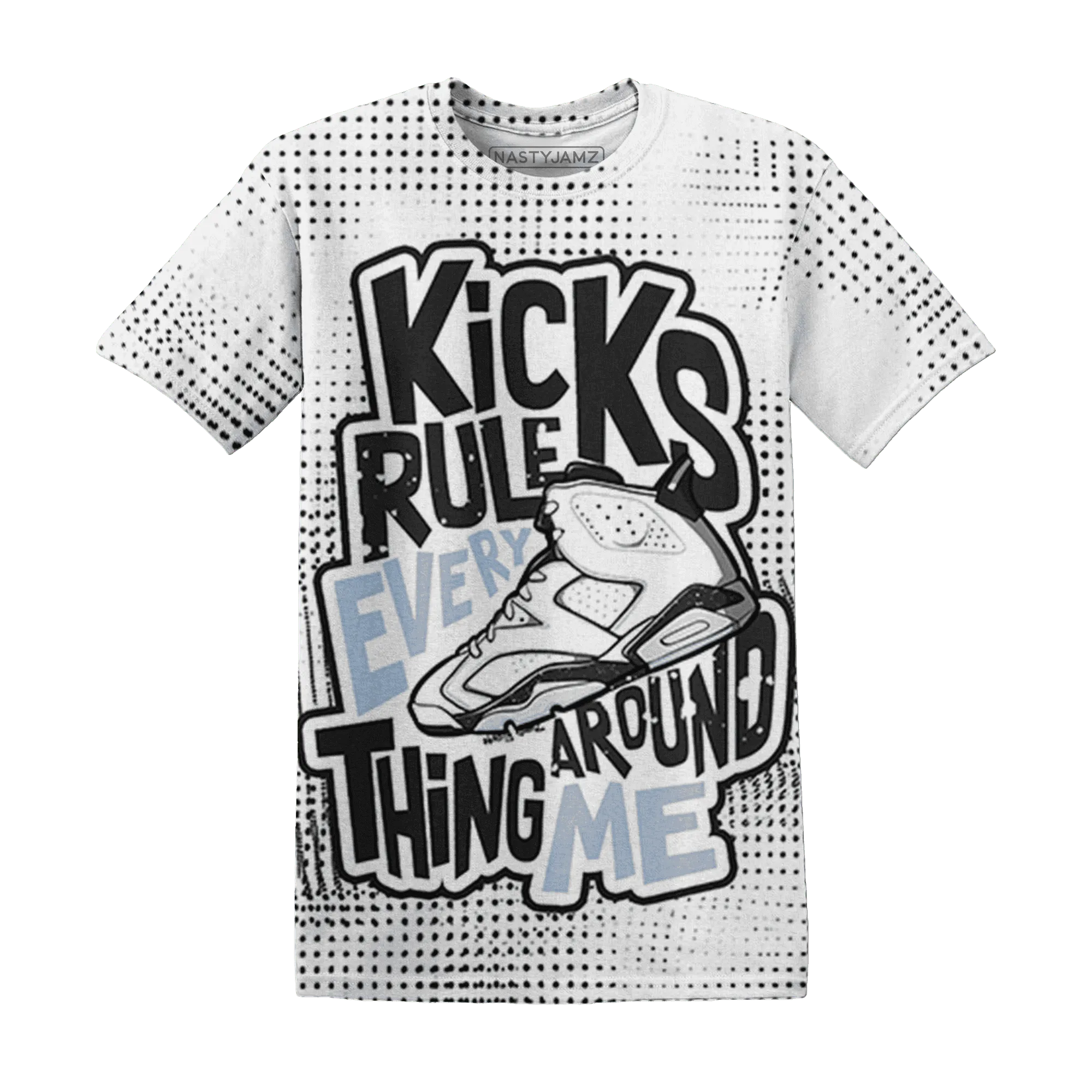 Reverse-Oreo-6s-T-Shirt-Match-Kicks-Rule