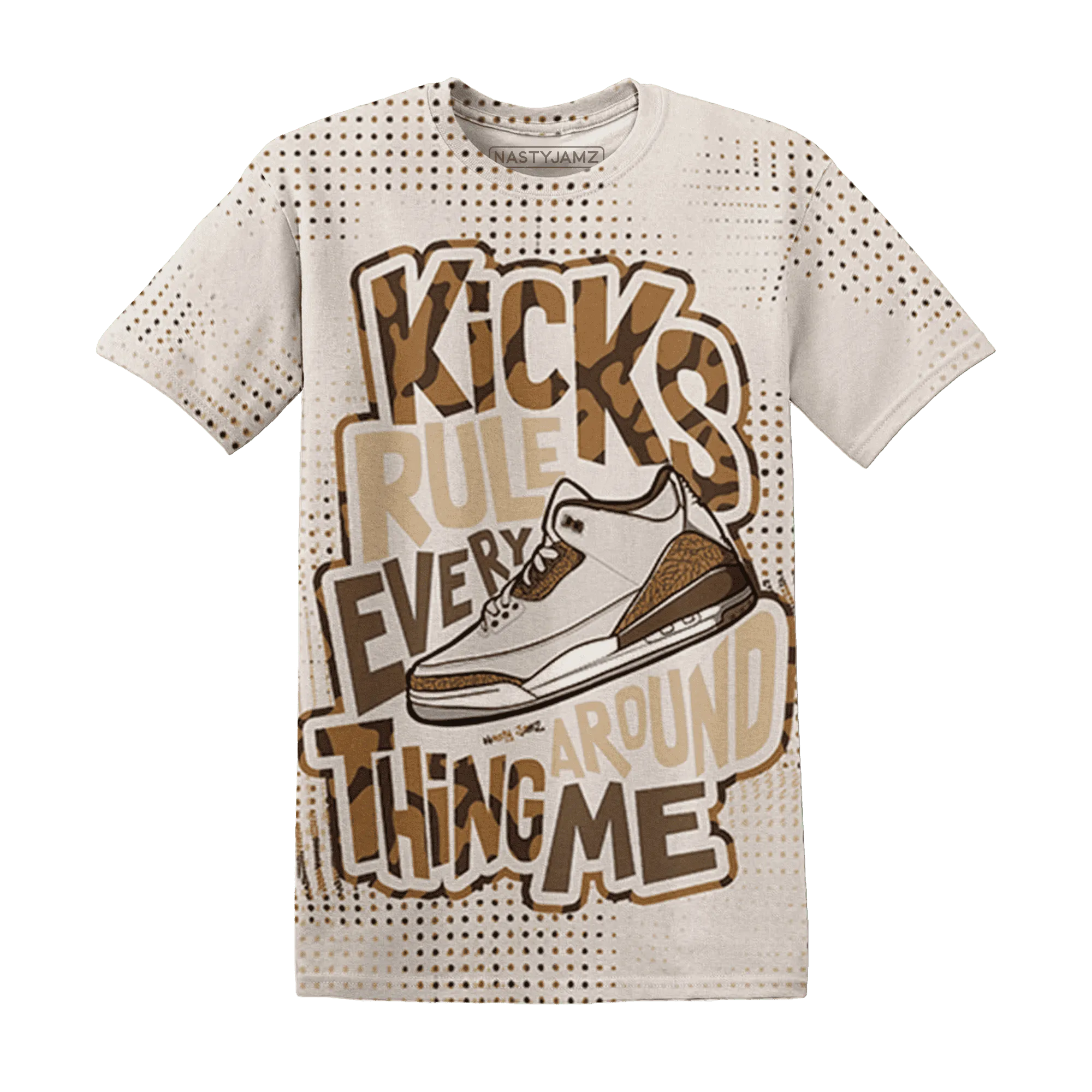 Palomino-3s-T-Shirt-Match-Kicks-Rule