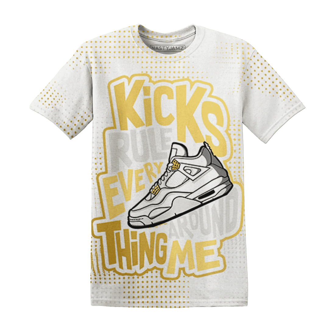 Sail-4s-T-Shirt-Match-Kicks-Rule