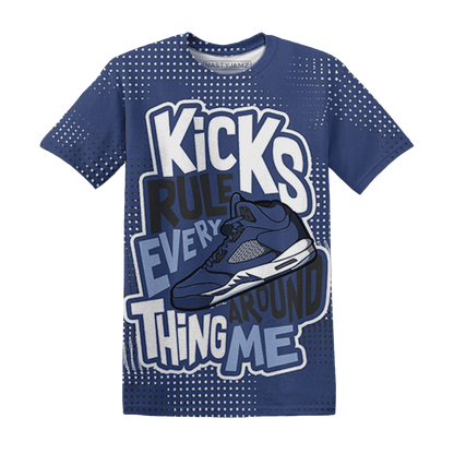 Midnight-Navy-5s-T-Shirt-Match-Kicks-Rule