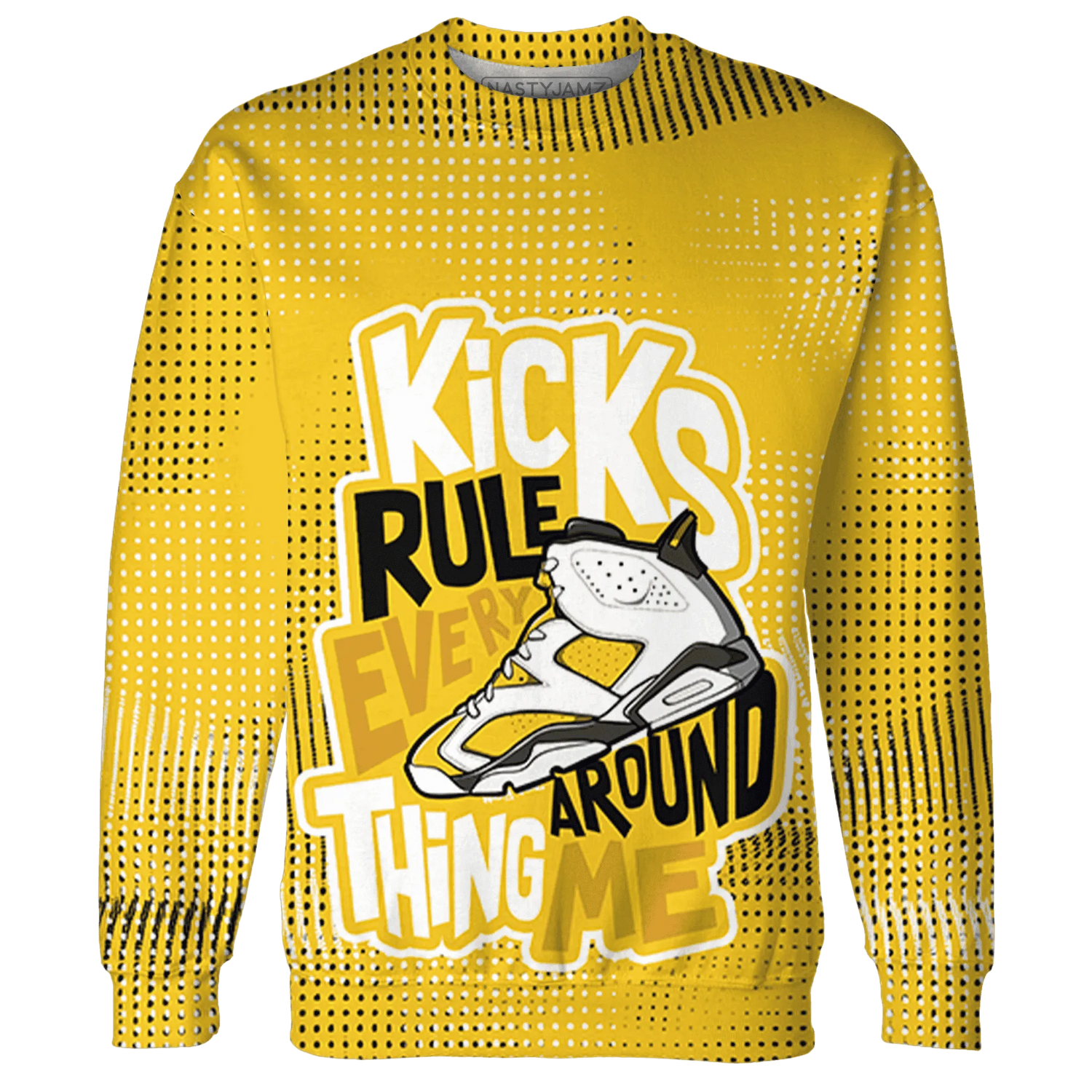 Yellow-Ochre-6s-Sweatshirt-Match-Kicks-Rule