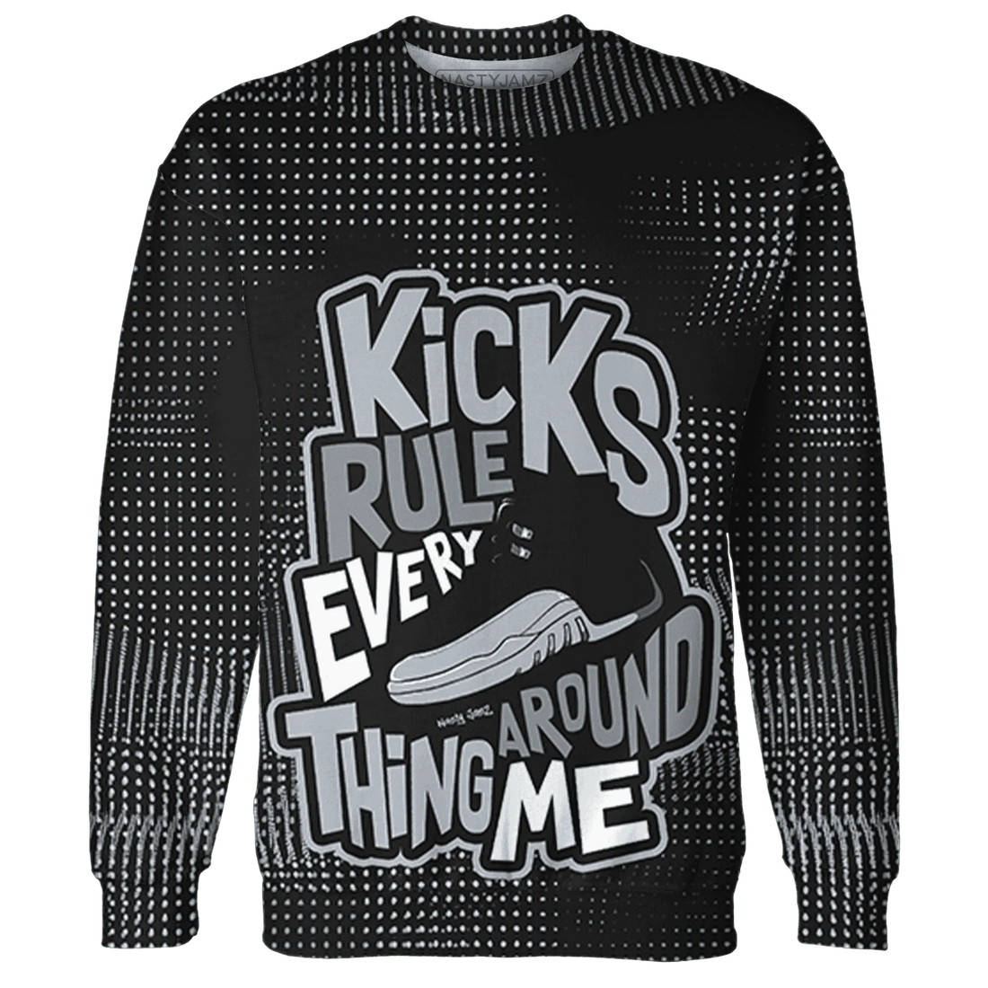 Wolf-Grey-12s-Sweatshirt-Match-Kicks-Rule-3D