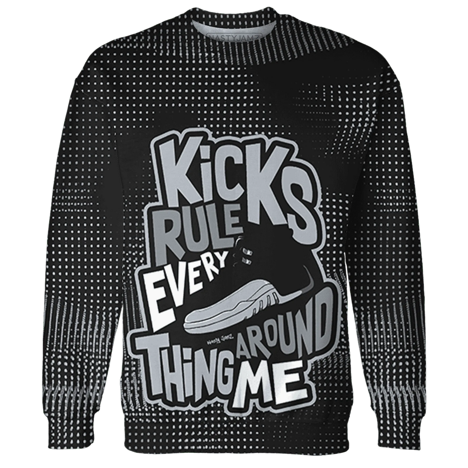 Wolf-Grey-12s-Sweatshirt-Match-Kicks-Rule-3D